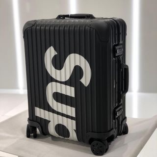 シュプリーム(Supreme)のSupreme rimowa topas multiweel 45l black(トラベルバッグ/スーツケース)