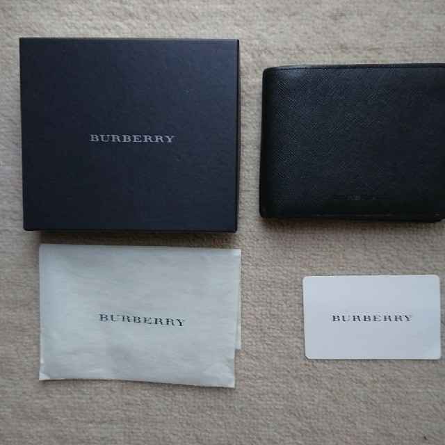 BURBERRY(バーバリー)のバーバリーの二つ折り財布 メンズのファッション小物(折り財布)の商品写真