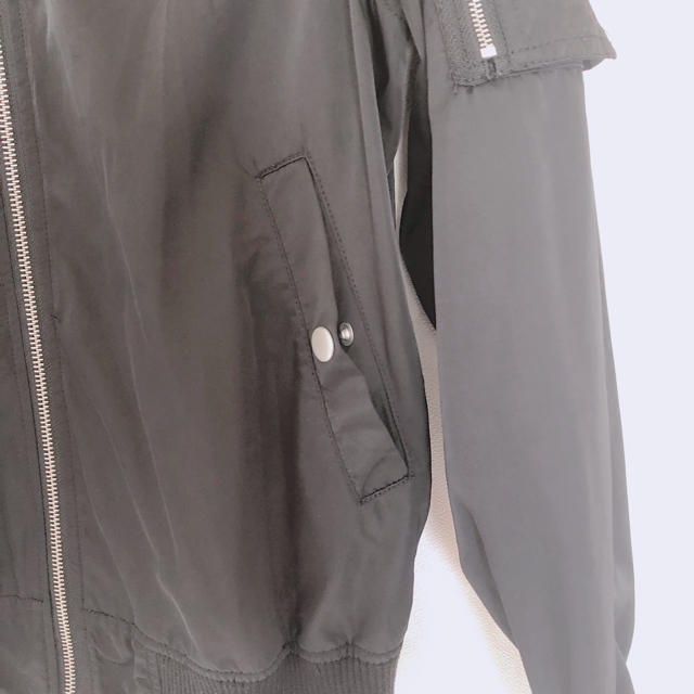 MA-1 ブラック ブルゾン レディースのジャケット/アウター(ブルゾン)の商品写真
