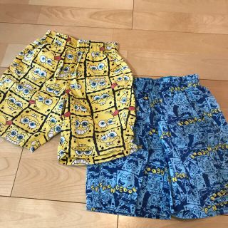 ユニクロ(UNIQLO)のマロン様専用✩スポンジボブ3点(パンツ/スパッツ)