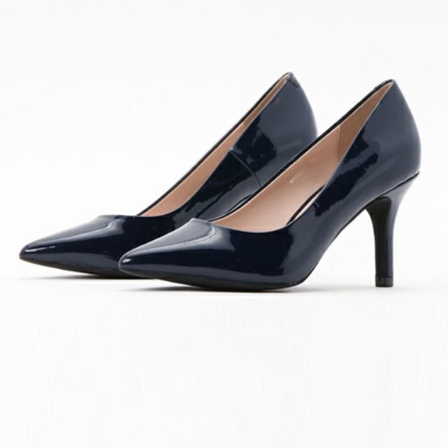 【Mathilda】エナメルポインテッドトゥパンプス レディースの靴/シューズ(ハイヒール/パンプス)の商品写真
