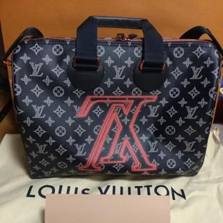 ルイヴィトン(LOUIS VUITTON)の40万 正規品 ヴィトン 反転ロゴ スピーディ 新作 18ss(ボストンバッグ)