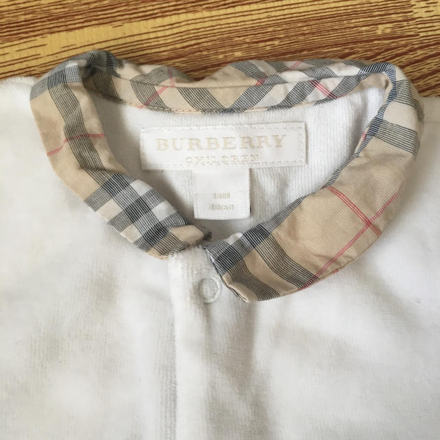 BURBERRY(バーバリー)の新品 バーバリー ロンパース 80センチ キッズ/ベビー/マタニティのベビー服(~85cm)(ロンパース)の商品写真