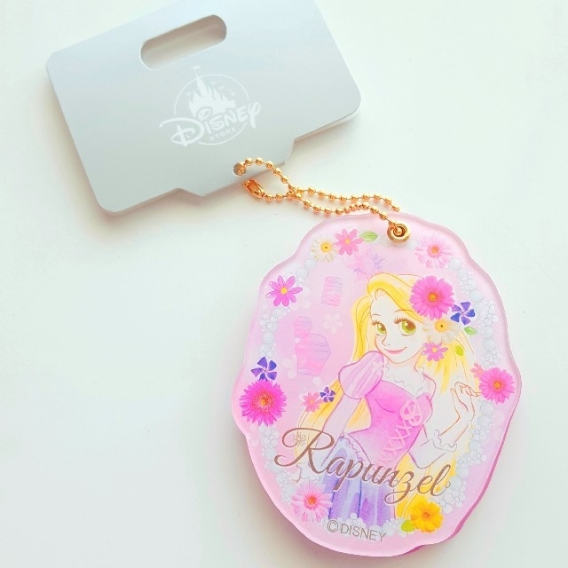 Disney(ディズニー)の【りちゃ♡さま専用】Disney★携帯ほこり取り付きミラー　ラプンツェル レディースのファッション小物(ミラー)の商品写真