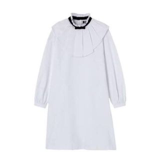 パメオポーズ(PAMEO POSE)のPameo KEYBOARD COLLAR DRESS(ミニワンピース)