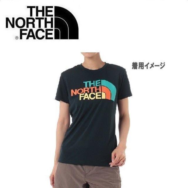 THE NORTH FACE(ザノースフェイス)のノースフェイス カラフルロゴＴシャツ UN レディースM レディースのトップス(Tシャツ(半袖/袖なし))の商品写真