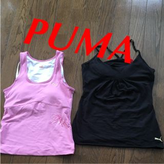 プーマ(PUMA)のPUMA タンクトップ スポーツ トレーニング 2枚 S ジャージ (タンクトップ)