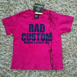 ラッドカスタム(RAD CUSTOM)の新品！bebe購入☆RED CUSTOM90Tシャツ(Tシャツ/カットソー)
