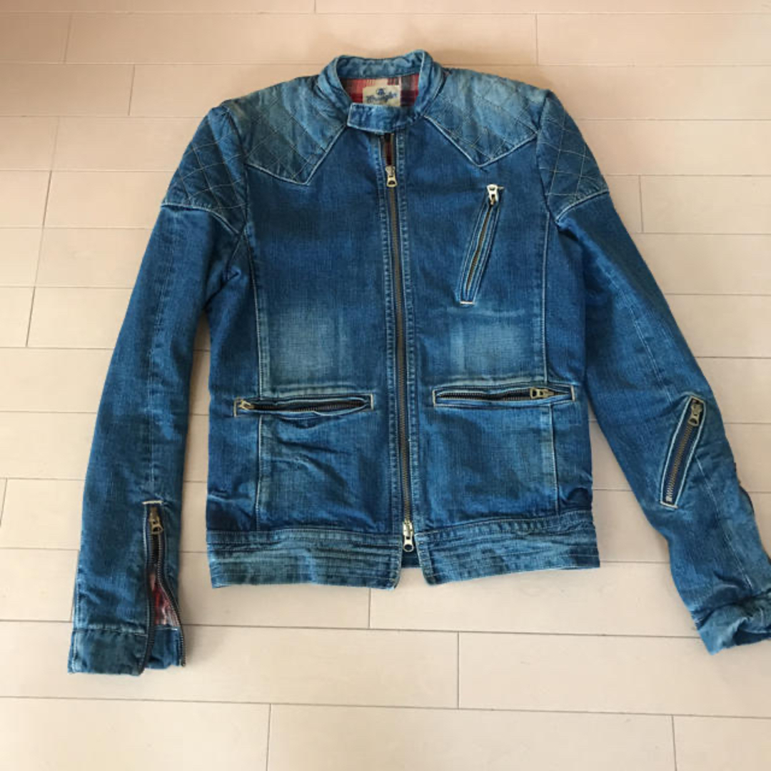 AKM - 最終値下げ‼️AKM×ラングラーコラボライダースデニムの AKM - 最終値下げ‼️AKM×ラングラーコラボライダースデニムの