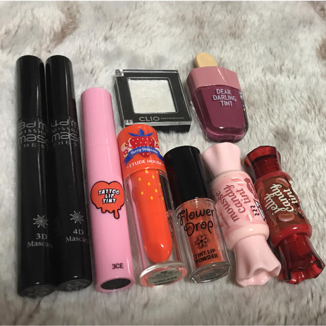 ETUDE HOUSE(エチュードハウス)の★ 韓国コスメ ★ まとめ売り ★ 9点セット コスメ/美容のベースメイク/化粧品(口紅)の商品写真