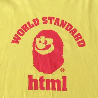 エイチティーエムエル(html)のhtml マリオTシャツ XL(Tシャツ/カットソー(半袖/袖なし))