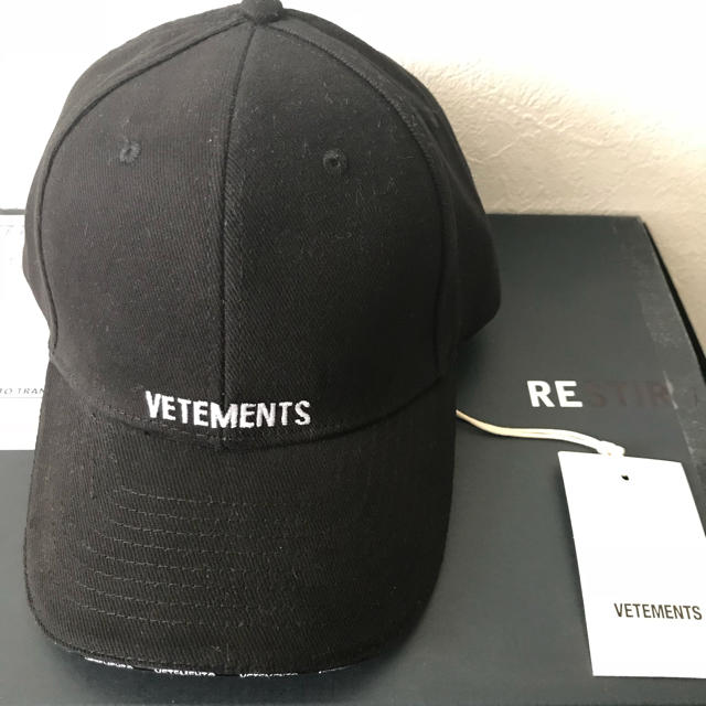 vetements 18ss キャップ