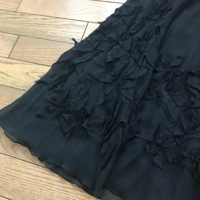ZARA(ザラ)のシルク素材スカート♡ザラ バナナリパブリック ユナイテッドアローズ H&M レディースのスカート(ロングスカート)の商品写真
