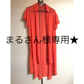 F21♡シャツワンピ、マキシワンピ(シャツ/ブラウス(半袖/袖なし))