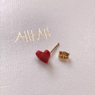 アーカー(AHKAH)のAHKAH ❁︎ ティランハート ピアス 1個(ピアス)