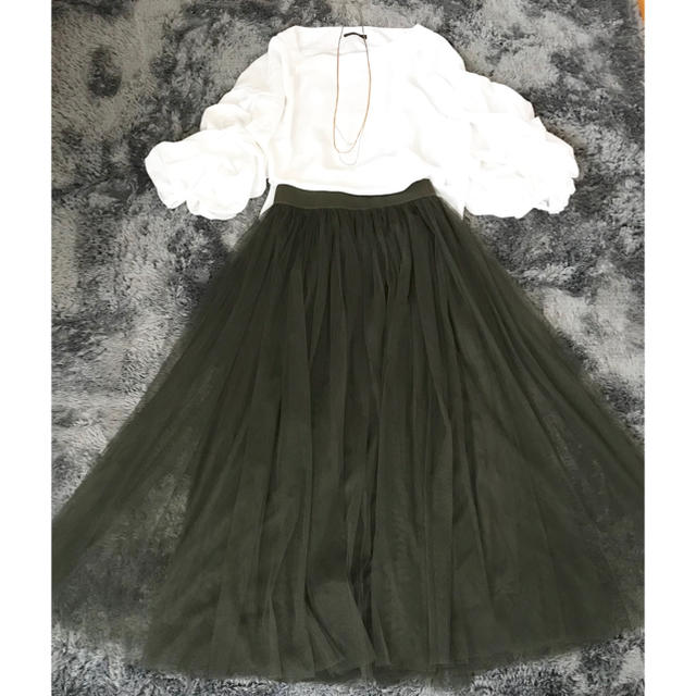 ♡ロングチュールスカート♡ レディースのスカート(ロングスカート)の商品写真