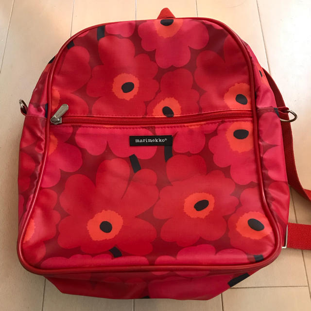 marimekko(マリメッコ)のマリメッコ  キッズ  リュック キッズ/ベビー/マタニティのこども用バッグ(リュックサック)の商品写真