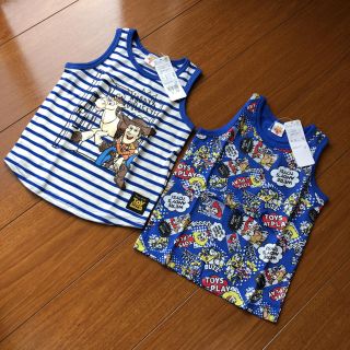 ディズニー(Disney)の《GWセール》トイストーリー タンクトップ 2枚セット(Tシャツ/カットソー)