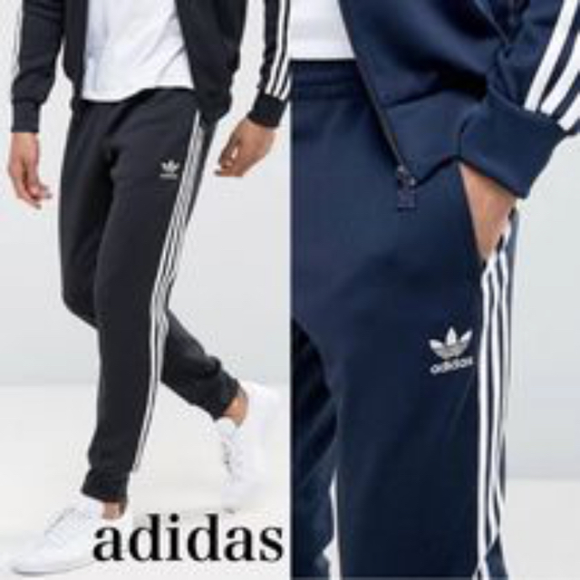 adidas(アディダス)のadidas originals ネイビー トラックパンツ  メンズのトップス(ジャージ)の商品写真