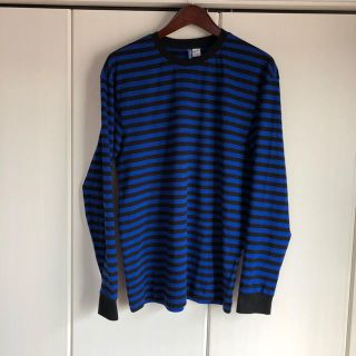 エイチアンドエム(H&M)のH&M divided メンズ ボーダーロングスリーブT(Tシャツ/カットソー(七分/長袖))