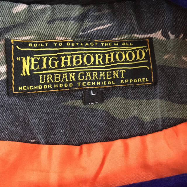 NEIGHBORHOOD(ネイバーフッド)のネイバーフッド NEIGHBORHOOD カモ柄ジャケット メンズのジャケット/アウター(フライトジャケット)の商品写真