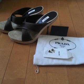 プラダ(PRADA)のPRADA プラダサンダル38(サンダル)