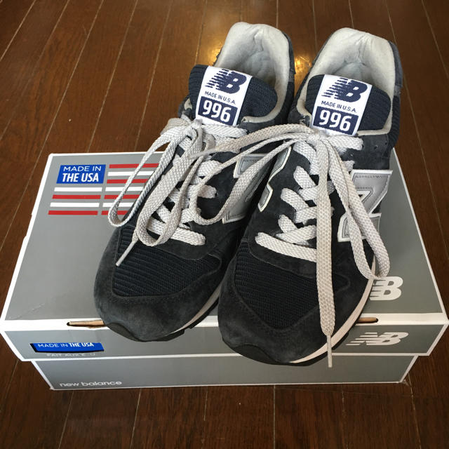 NEW BALANCE M996 Made in USA　NAVY 24.0cm