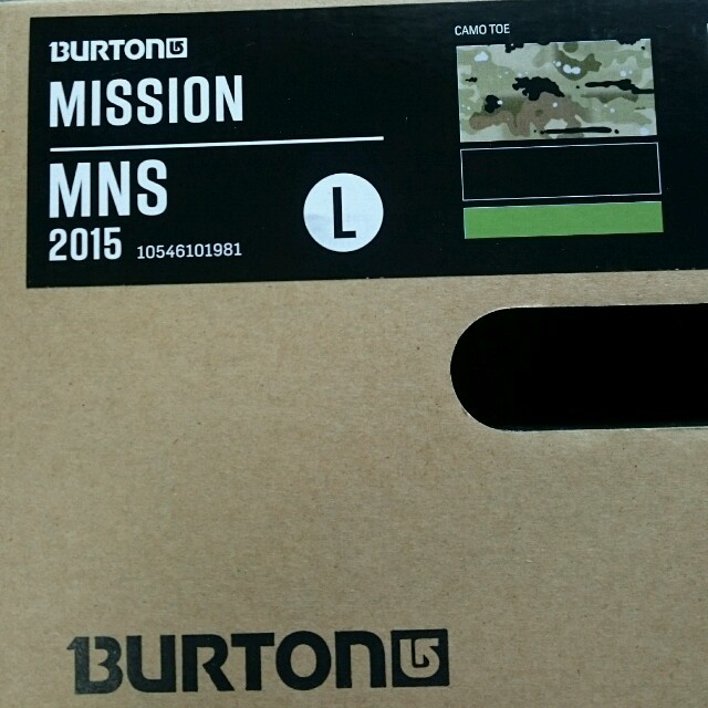 BURTON(バートン)のBURTON -MISSION-  camo  [ L ]  2015 スポーツ/アウトドアのスノーボード(バインディング)の商品写真