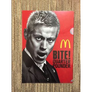 マクドナルド(マクドナルド)の【値下げ】マクドナルド 本田圭佑 、日本代表（男子・女子） A4クリアファイル(スポーツ選手)