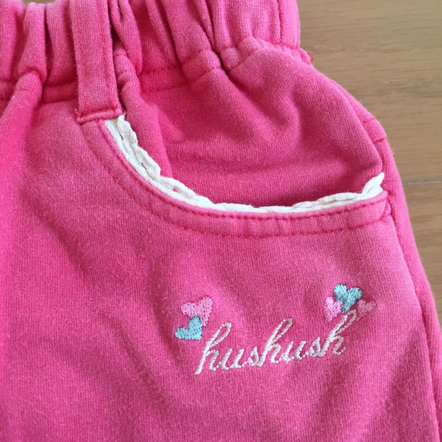 HusHush(ハッシュアッシュ)のハッシュアッシュ☆ピンクのショーパン キッズ/ベビー/マタニティのキッズ服女の子用(90cm~)(パンツ/スパッツ)の商品写真