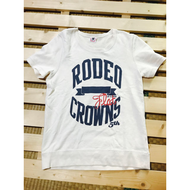 RODEO CROWNS(ロデオクラウンズ)のロデオクラウンズ スウェットプルオーバー レディースのトップス(Tシャツ(半袖/袖なし))の商品写真