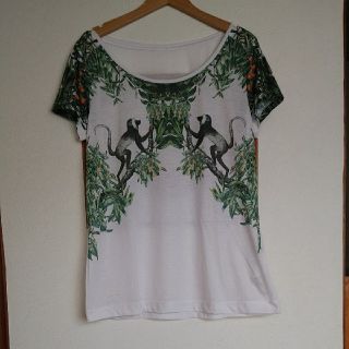 エイチアンドエム(H&M)のH＆Ｍ　ボタニカルTシャツ(Tシャツ(半袖/袖なし))