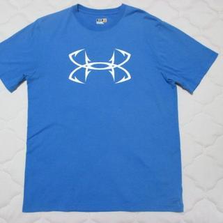 アンダーアーマー(UNDER ARMOUR)のアンダーアーマー　 Ｔシャツ　ブルー　 サイズＬ(Tシャツ/カットソー(半袖/袖なし))