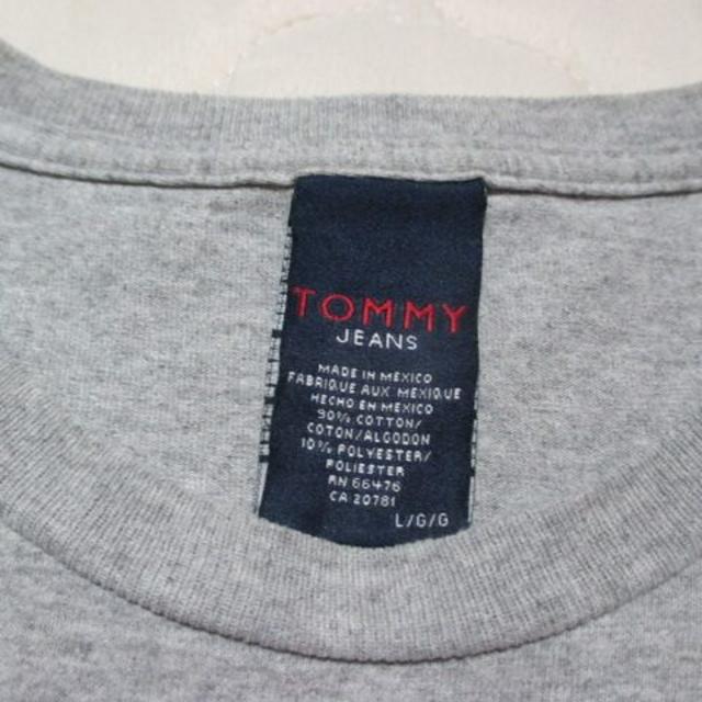 TOMMY(トミー)のトミー　 ＴＯＭＭＹ　Ｔシャツ　グレー　表記サイズＬ メンズのトップス(Tシャツ/カットソー(半袖/袖なし))の商品写真