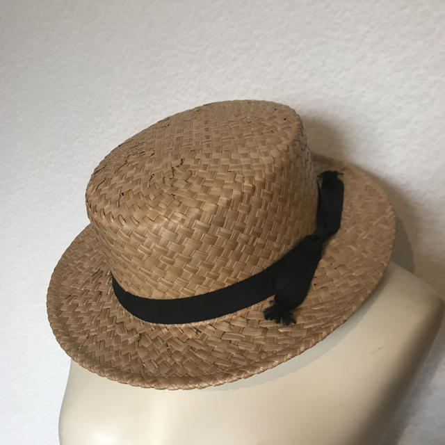 BEAMSBOY☆カンカン帽 レディースの帽子(麦わら帽子/ストローハット)の商品写真