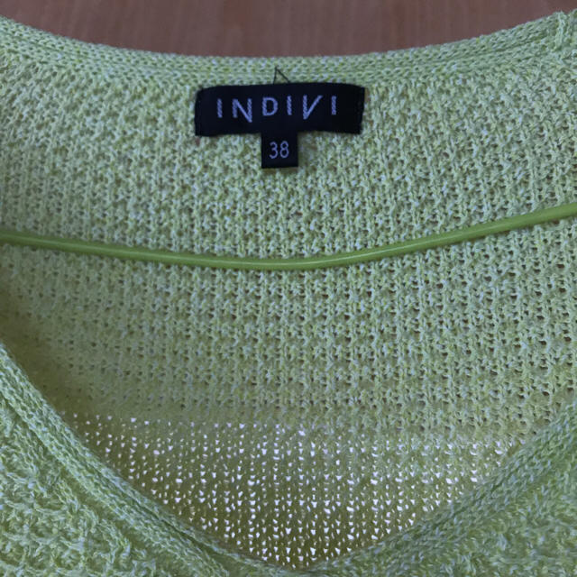 INDIVI(インディヴィ)のＩＮDＩVＩサマーニット レディースのトップス(ニット/セーター)の商品写真