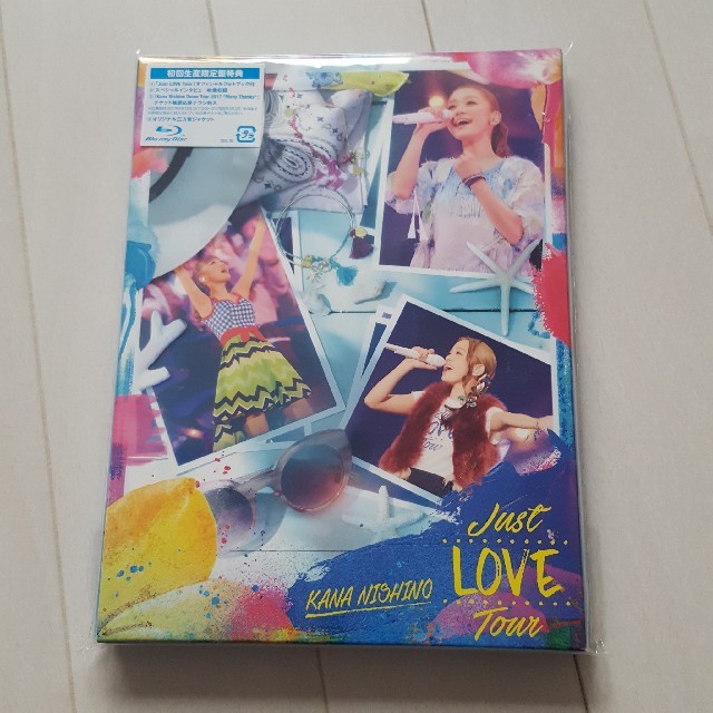 西野カナJust LOVE Tour初回盤Blu-ray超美品 エンタメ/ホビーのDVD/ブルーレイ(ミュージック)の商品写真