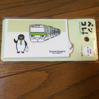 ジェイアール(JR)のSuica カードケース （ペンギンと山手線）(名刺入れ/定期入れ)