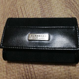 バーバリーブラックレーベル(BURBERRY BLACK LABEL)の(新品未使用)バーバリー　ブラックレーベル　キーケース(キーケース)