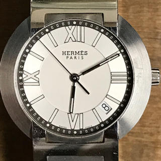 エルメス(Hermes)のエルメス ノマード デイト メンズ 時計 オートクオーツ 自動巻 SS(腕時計(アナログ))