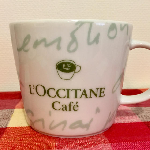 L'OCCITANE(ロクシタン)の非売品！ロクシタン カフェ マグカップ インテリア/住まい/日用品のキッチン/食器(グラス/カップ)の商品写真