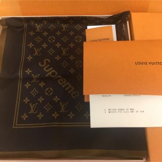 シュプリーム(Supreme)のsupreme louis vuitton バンダナ(バンダナ/スカーフ)