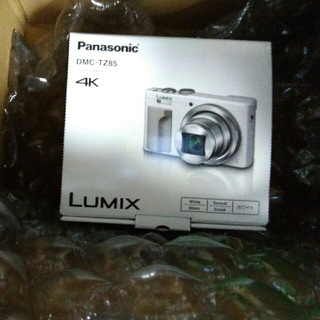 パナソニック(Panasonic)のパナソニック LUMIX PANASONIC DMC-TZ85　ホワイト(コンパクトデジタルカメラ)