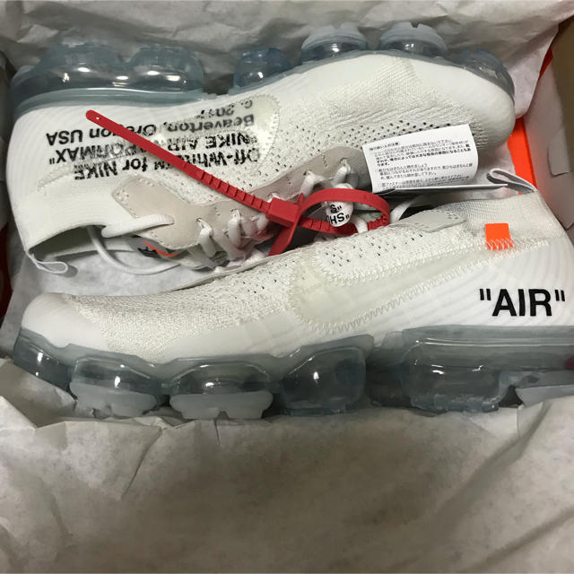 NIKE AIR VAPOR MAX off white THE 10