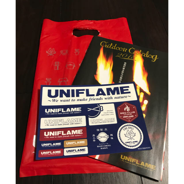 UNIFLAME(ユニフレーム)のユニフレームのカタログ・ステッカー スポーツ/アウトドアのアウトドア(テント/タープ)の商品写真