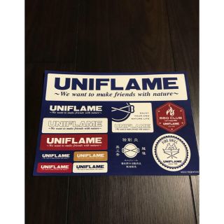 ユニフレーム(UNIFLAME)のユニフレームのカタログ・ステッカー(テント/タープ)