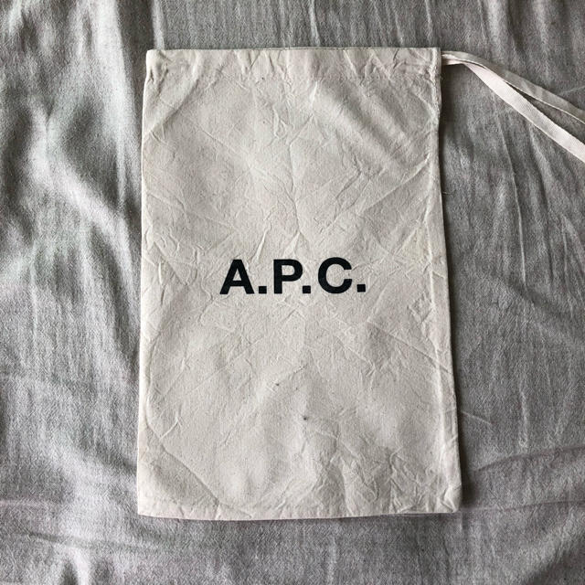 A.P.C(アーペーセー)のA.P.C. アーペーセー 巾着袋 保存袋 トート レディースのバッグ(ショップ袋)の商品写真