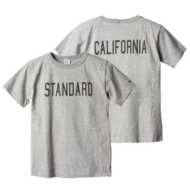 スタンダードカリフォルニア×チャンピオン Tシャツ グレー L 新品