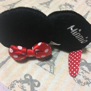 ディズニー(Disney)のマニーさま専用🎶ミニー 耳 ピン留め(ヘアピン)