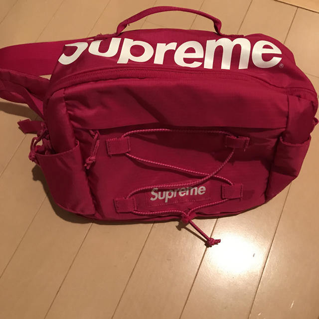 Supreme(シュプリーム)の17ss supreme waist bag マゼンタ メンズのバッグ(ウエストポーチ)の商品写真